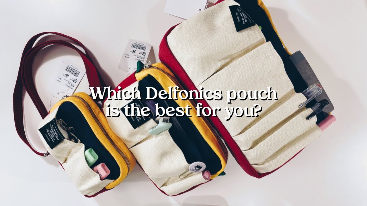 Delfonics pouches comparison | Best pouch organizer