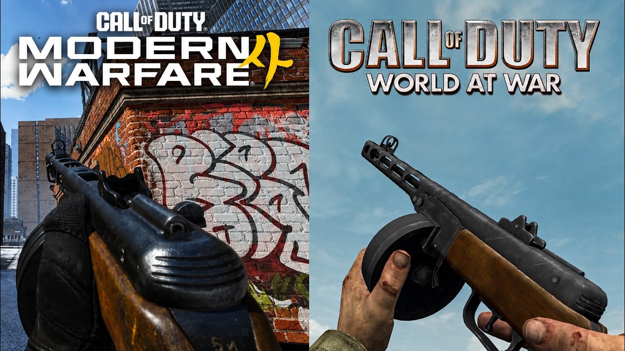 PPSH, COD MW4 or COD WAW?