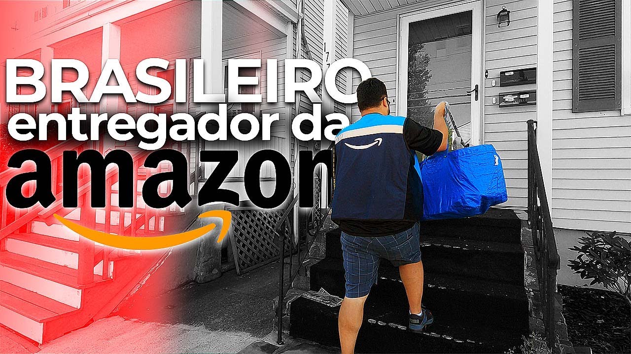 Ele Ganha até $240 dólares por dia nos EUA | Entregador da Amazon Flex Mostra Como é o Trabalho ✔