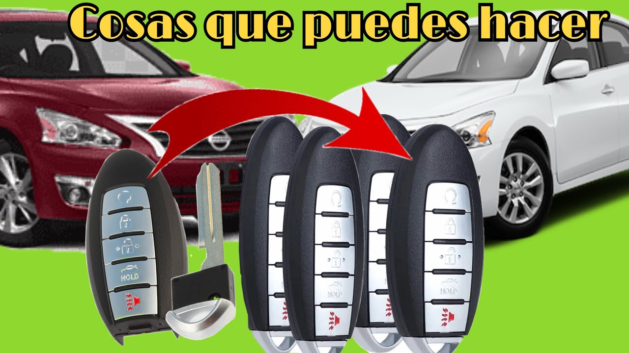 Las cosas interesantes de la llave 🔑 Nissan altima y de cualquier modelo