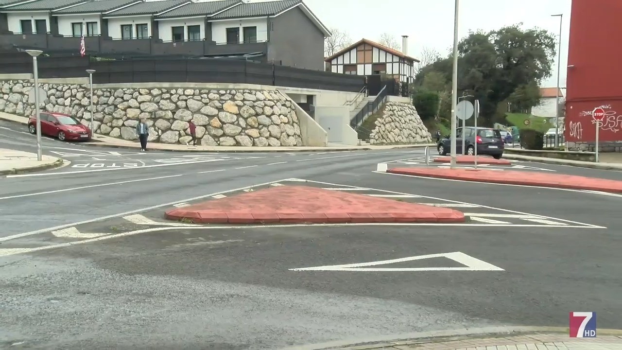 Una nueva rotonda en San Bernab&eacute; mejorar&aacute; la seguridad vial en Ortuella