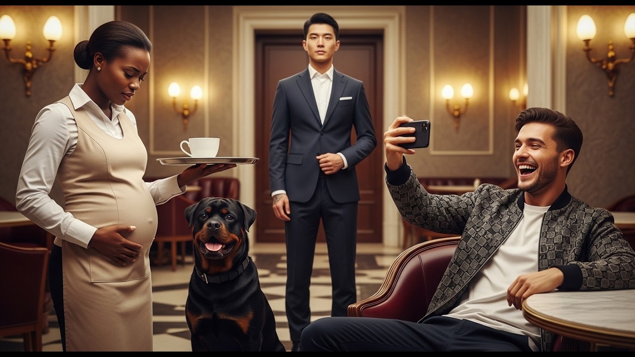 Tech Mogul’s Son Humiliates Pregnant Waitress – Didn’t See the Korean Mafia Boss Behind Him