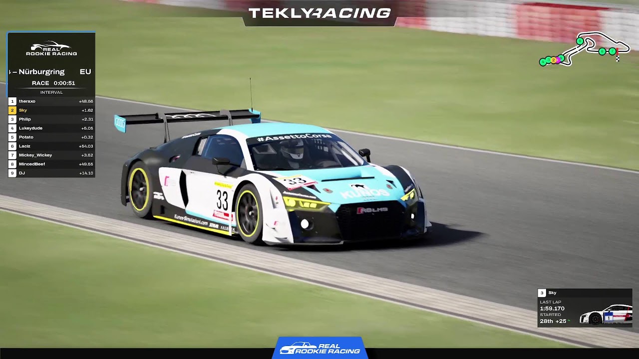 EU GT3 - Real Rookie Racing - Season 10 - Week 4 - Nurburgring