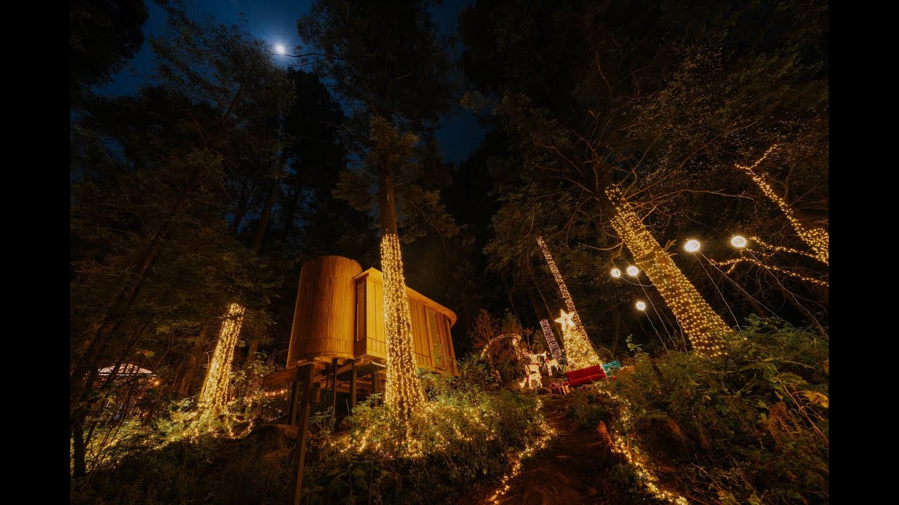 Wander Cabins se transforma en una villa de navidad