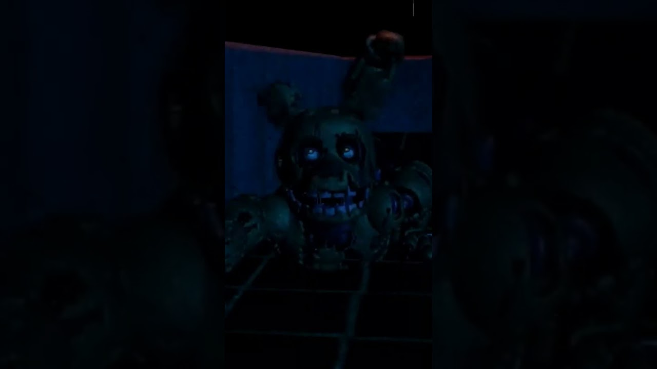 Springtrap is among us reference 💀 #shorts #funny #animation #3d #fnaf