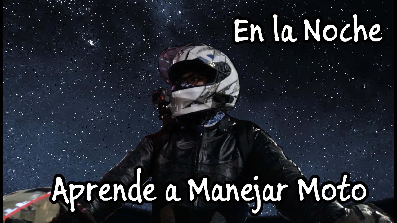 Conducir una Moto en las horas de la Noche 🌃