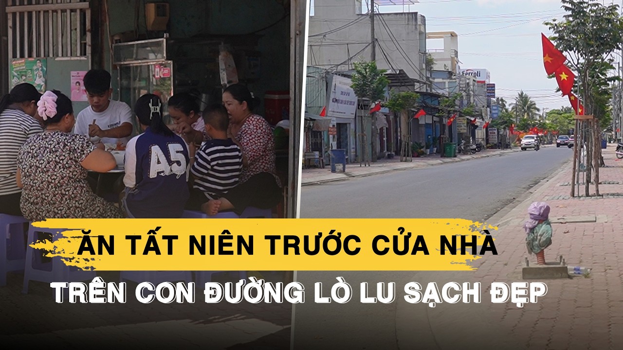 Đón tết trên con đường 