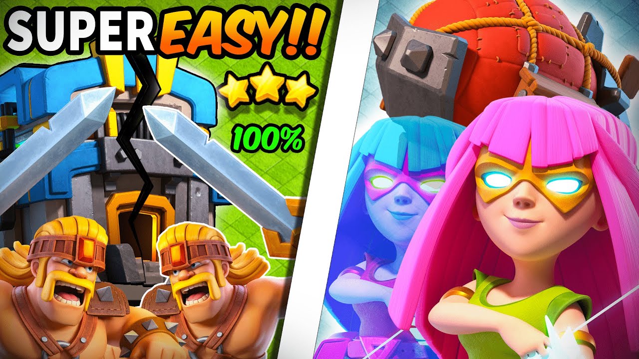 Game Broken! Th12 Super Archer Attack Strategy easiest Strategy of All Time...
