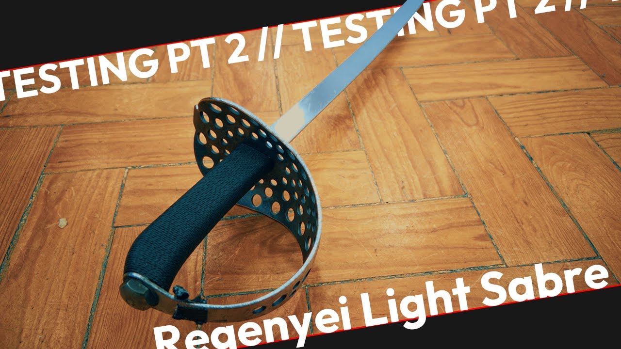Testing - Regenyei Light Sabre 2/4 - Valter vs Rui