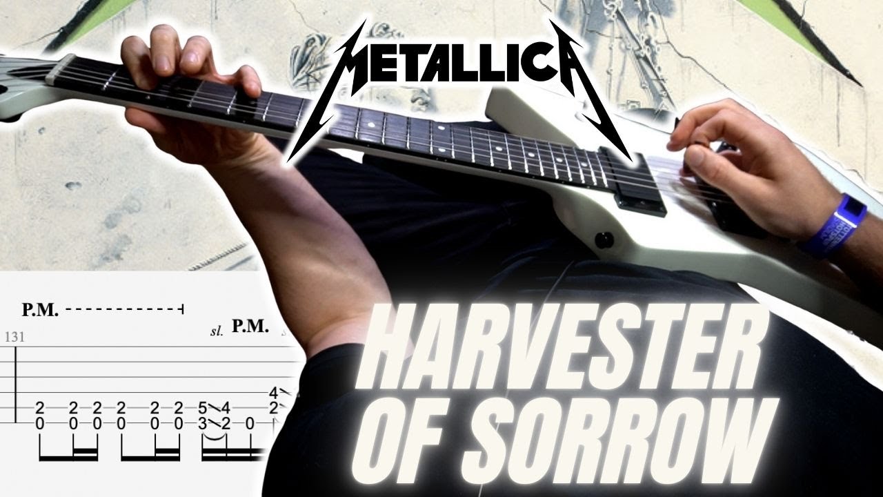 Metallica – Harvester of Sorrow POV Guitar Cover 2025 | SCREEN TABS