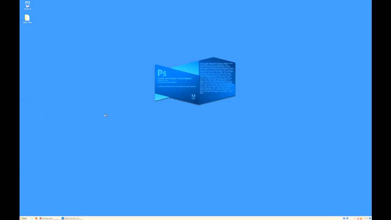 Photoshop CS5 Startup in 2 seconds