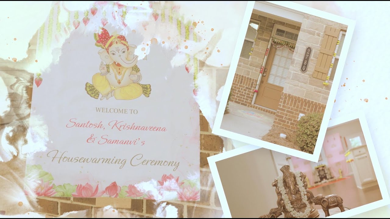Santosh+KrishnaVeena HouseWarming | HouseWarming  USA | AK-Photography Videography | Cumming GA