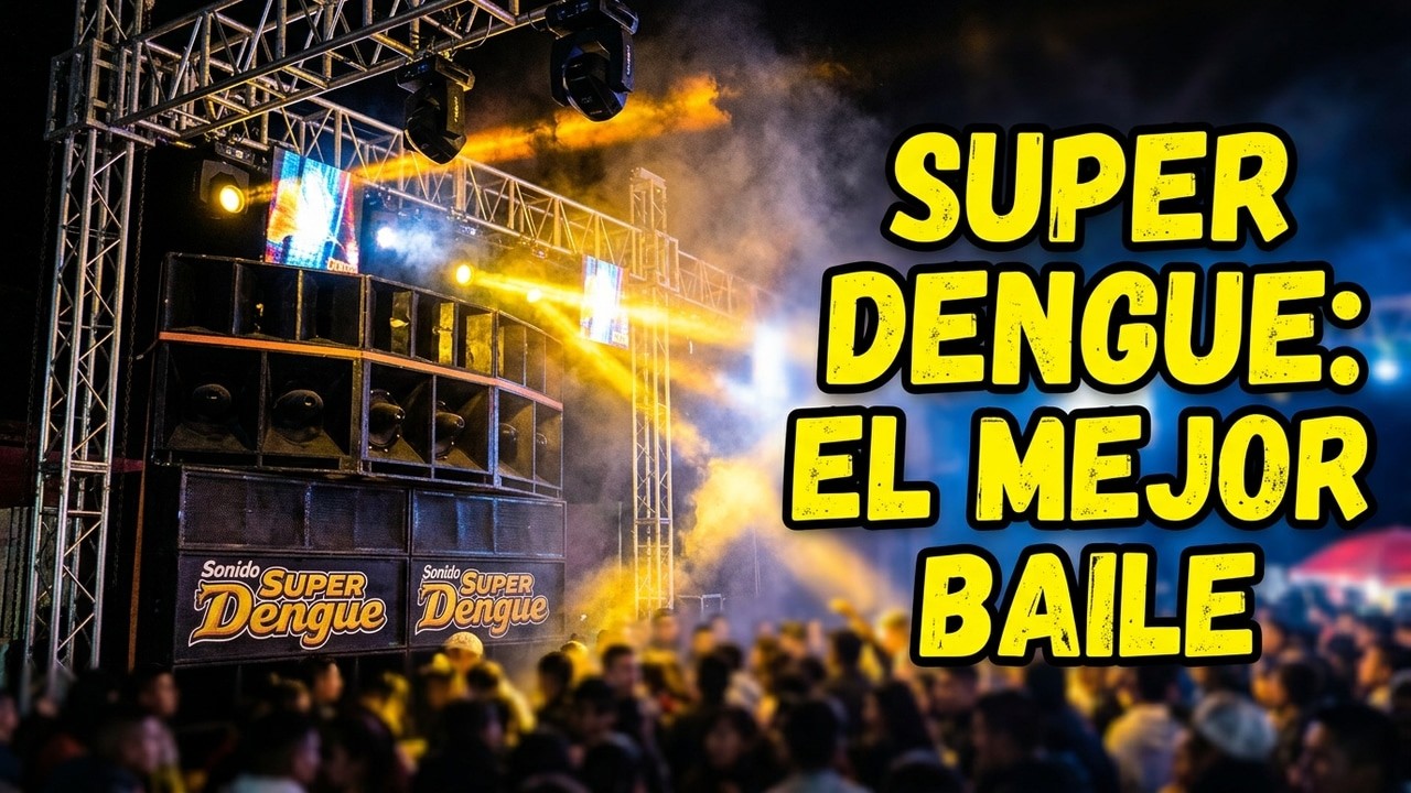 BAILE SONIDERO |LOS SONIDOS DEL SILENCIO  | SONIDO SUPER DENGUE