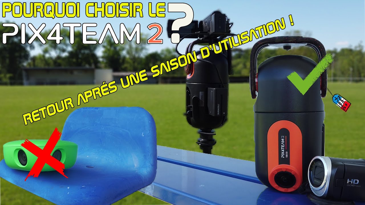 Pourquoi j'ai choisi le Pix4team2 ? Ou comment filmer vos matchs sans cameraman et sans abonnement !