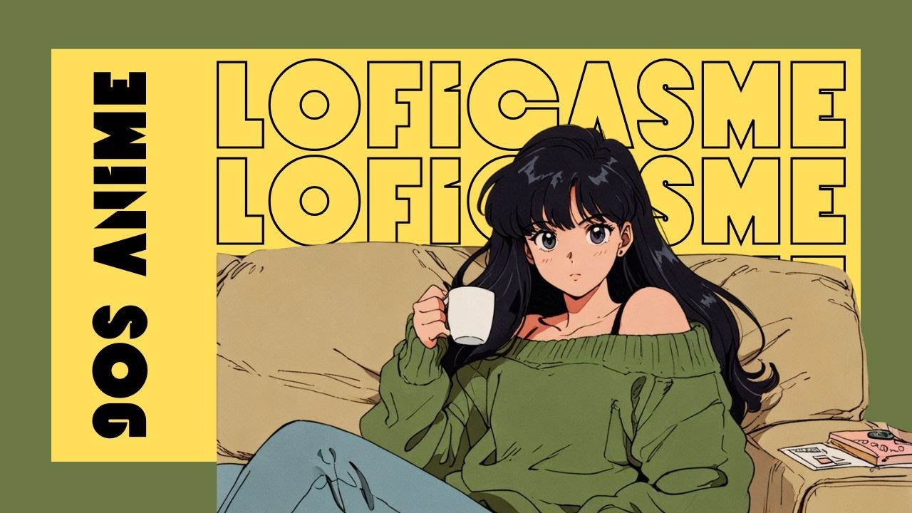 【90s Japanese Lofi】Anime Nostalgic Playlist 🎧✨ | Dreamy Relaxing Sounds