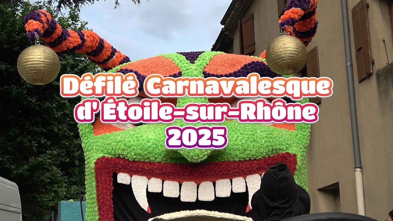 Carnaval d'Étoile-sur-Rhône 2025.