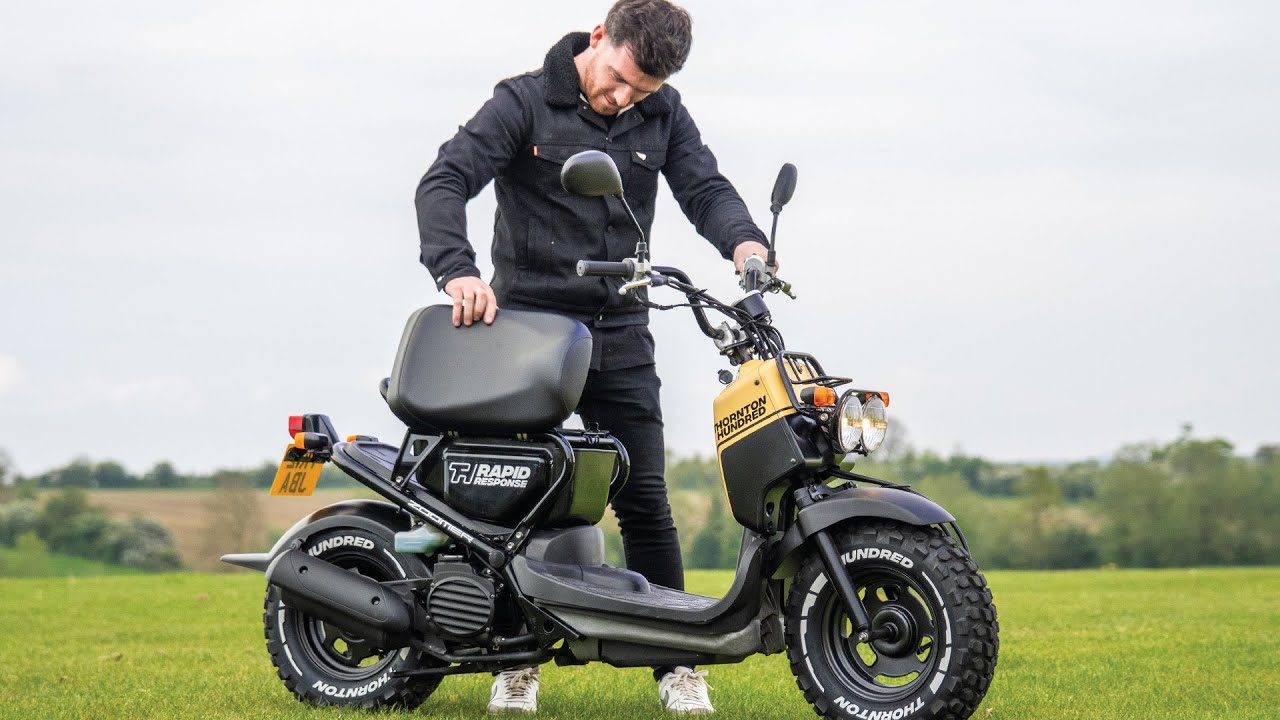 Building A BESPOKE Scooter? Honda Ruckus TH Rapid Response.