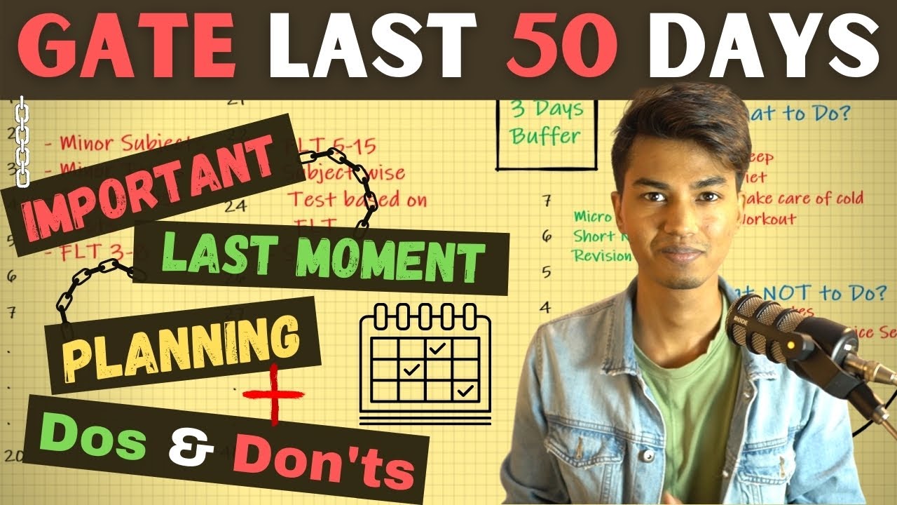 Last 50 Days GATE Strategy
