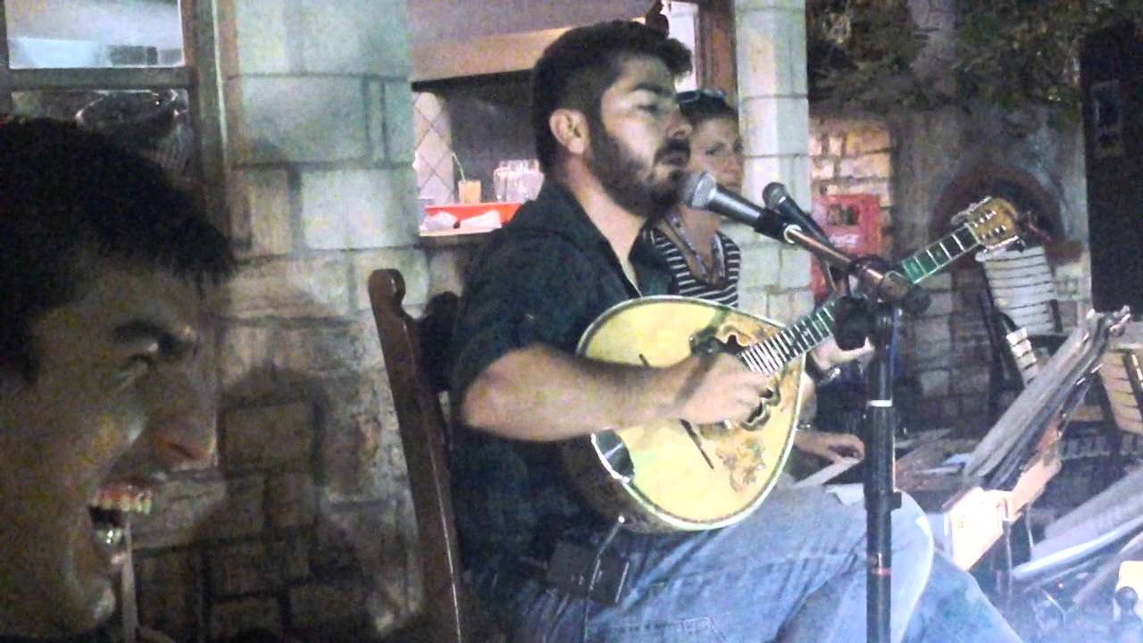 GIorgos Vasilakis the best bouzouki player on Crete