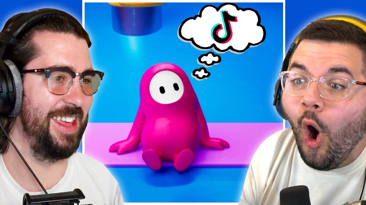 Nogla & Courage REACT to BEST FALL GUYS CLIPS!