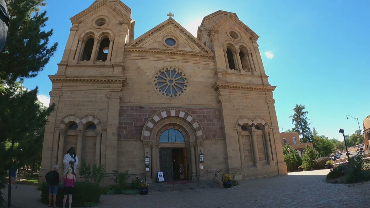 RDS4E18 Historic Santa Fe Plaza.  An Absolute must see when visiting New Mexico!