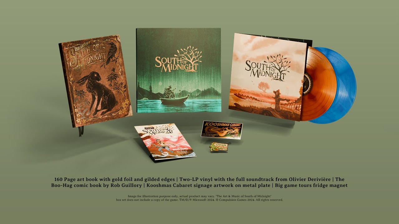 The Art and Music of South of Midnight | Order now