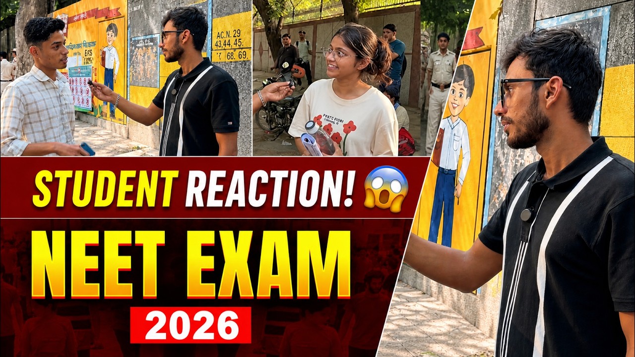 NEET 2026 Shocking Student Reaction!😱 | NEET 2026 Difficulty Level & Expected Cutoff ?