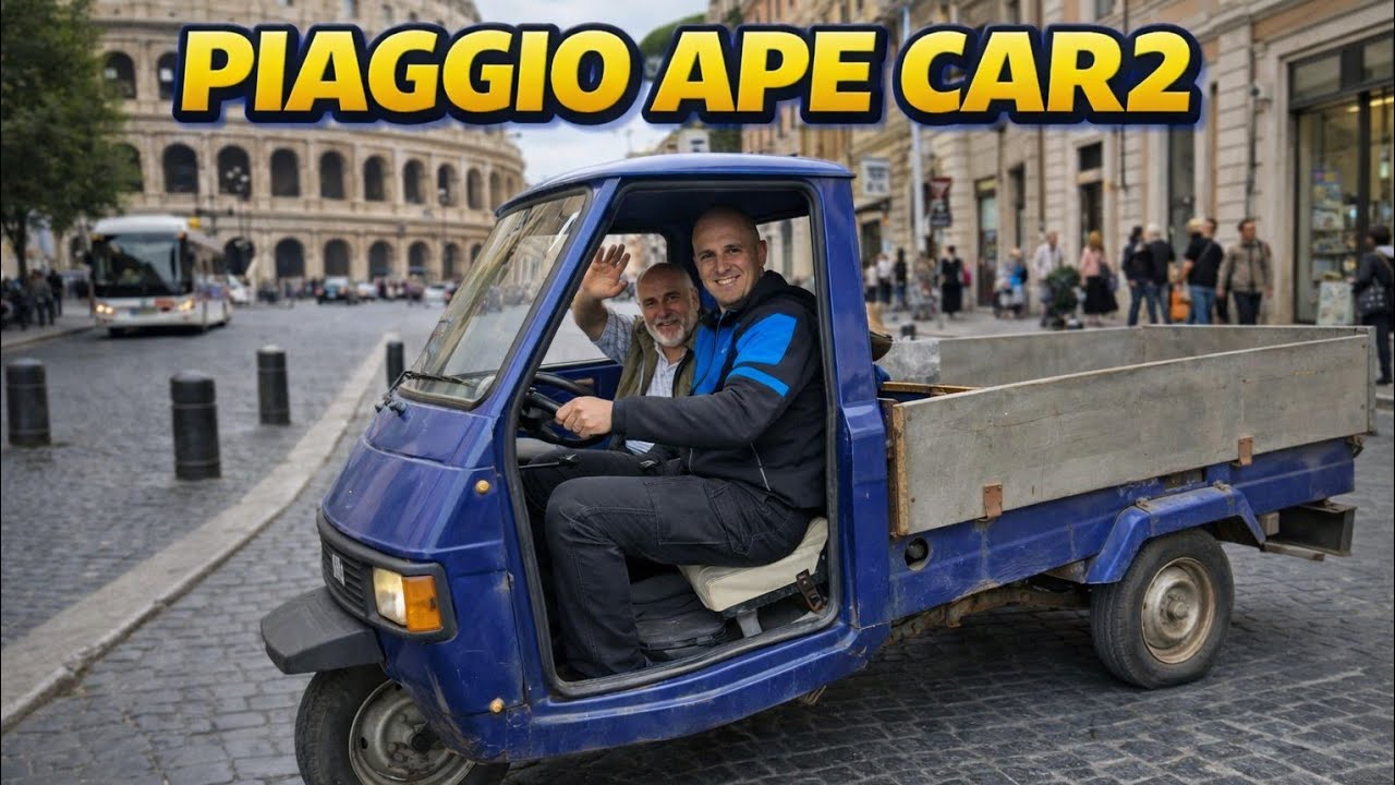 Kupio sam auto iz SNOVA!  [Piaggio Ape Car2]