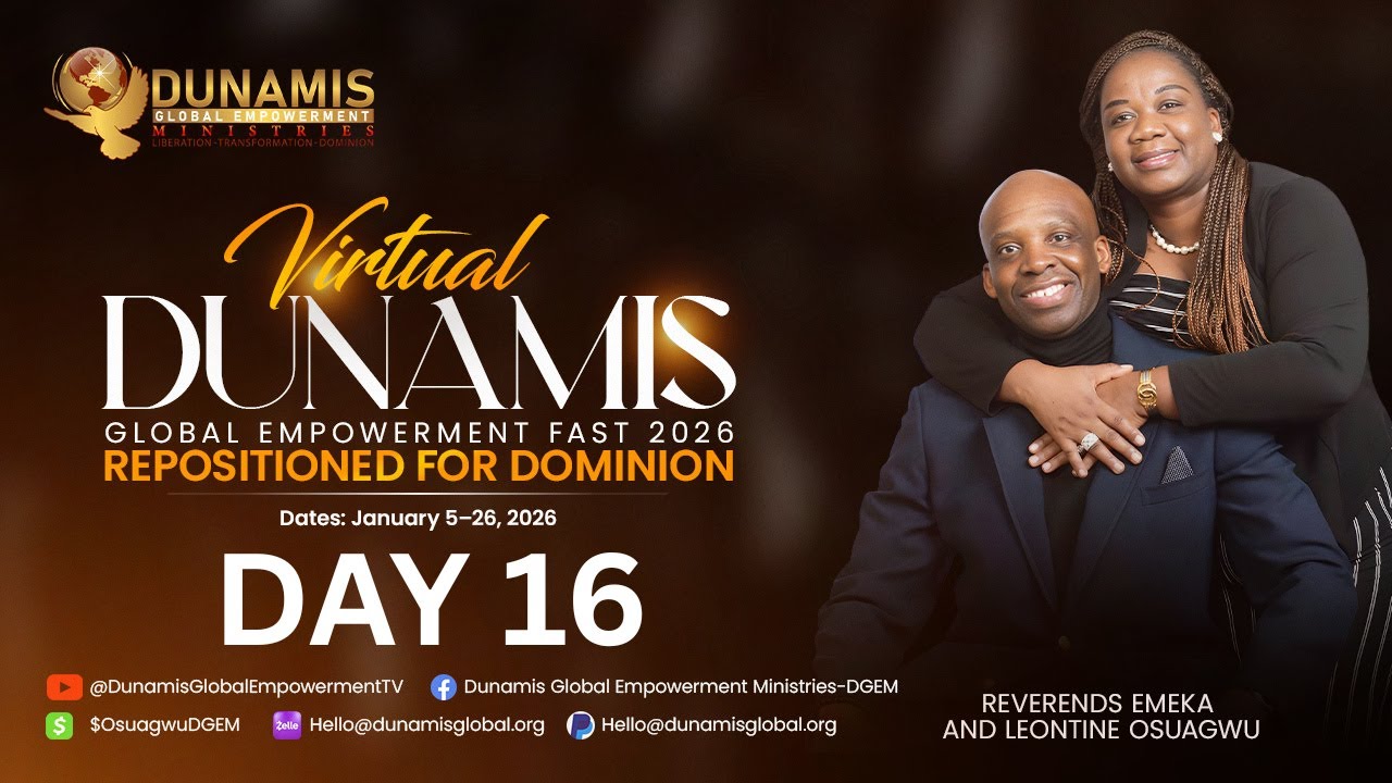 2026 DGEF - Day 16 - PRAYER - Divine Direction & Open Doors