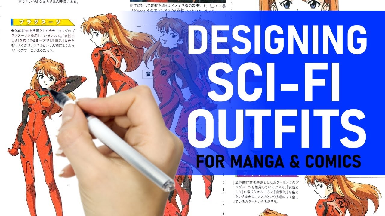 How To Create Science Fiction Outfits (For Manga & Comics)