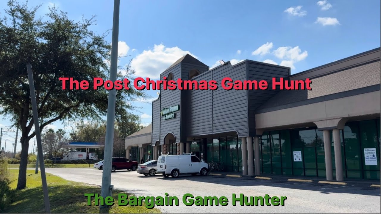 The Post Christmas Game Hunt - The Bargain Game Hunter