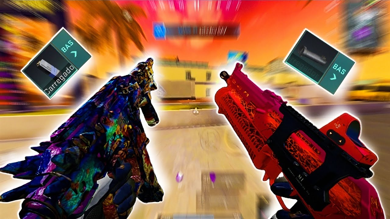 FULL RUSH COM IMP9 + BIZON COM CARREGADOR BAS 🔥DESTRUINDO OS SQUAD 