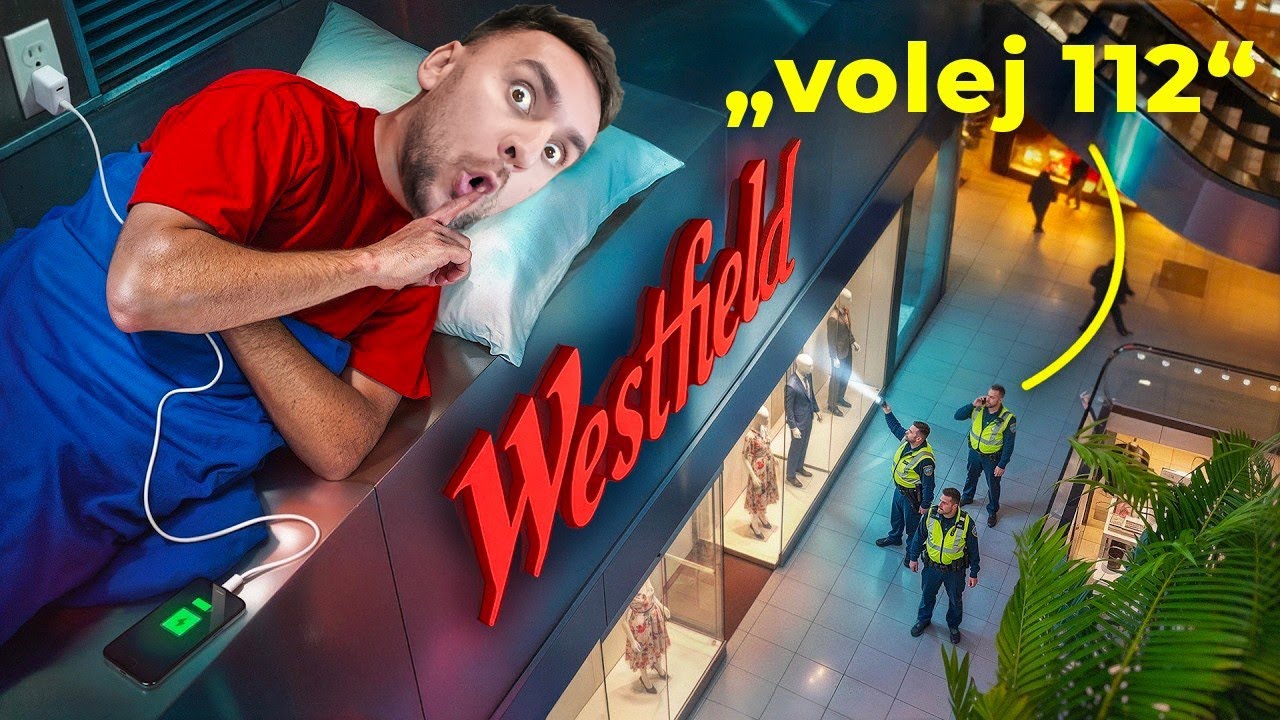 Jak Dlouho Vydržel Pokec Schovaný v Nákupním Centru?