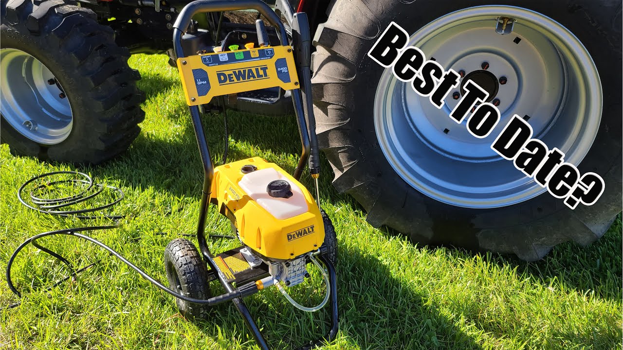 Best Electric PW? DEWALT 2400 PSI 1.1 GPM Pressure Washer Power Review DWPW2400