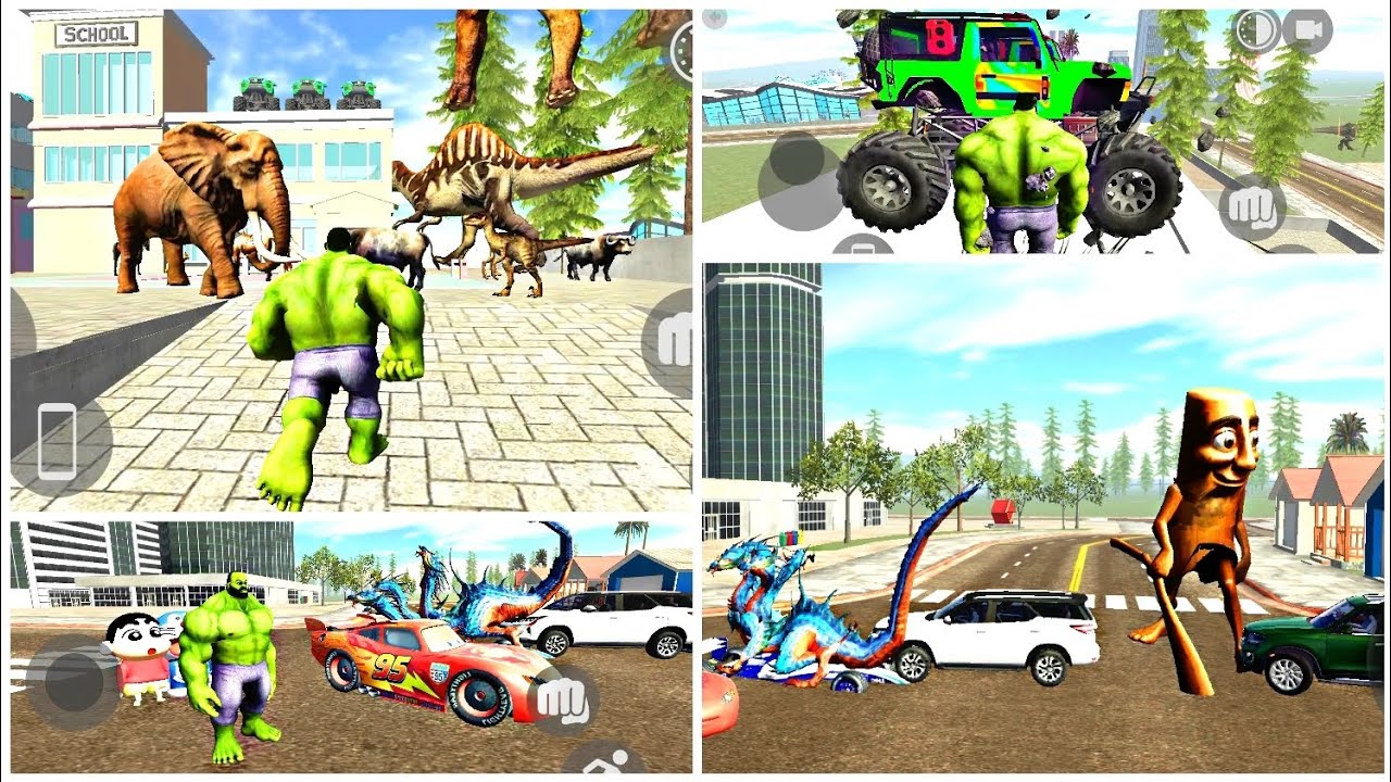Frenklin Hulk Ban Gaya 💥🥶 !! Indian Bike Driving 3D 🔥🤩 !! New Update Gameplay 
