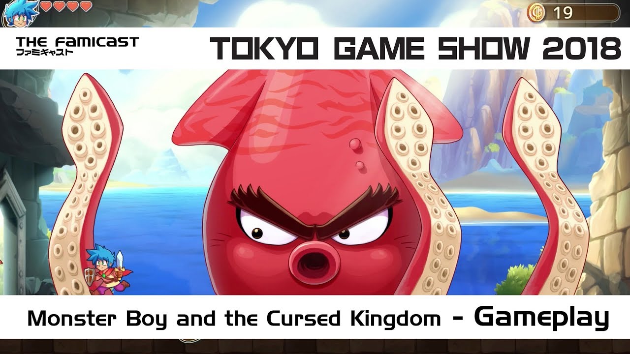 Monster Boy and the Cursed Kingdom | Direct Feed Gameplay | Switch | Famicast x TGS 2018