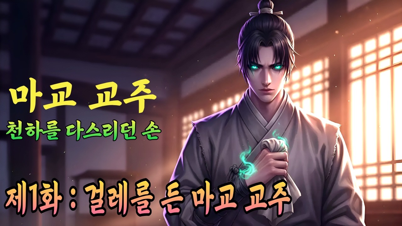 마교 교주 제1화 ㅣ 무협소설 ㅣ 오디오북  ㅣ 정통무협소설
