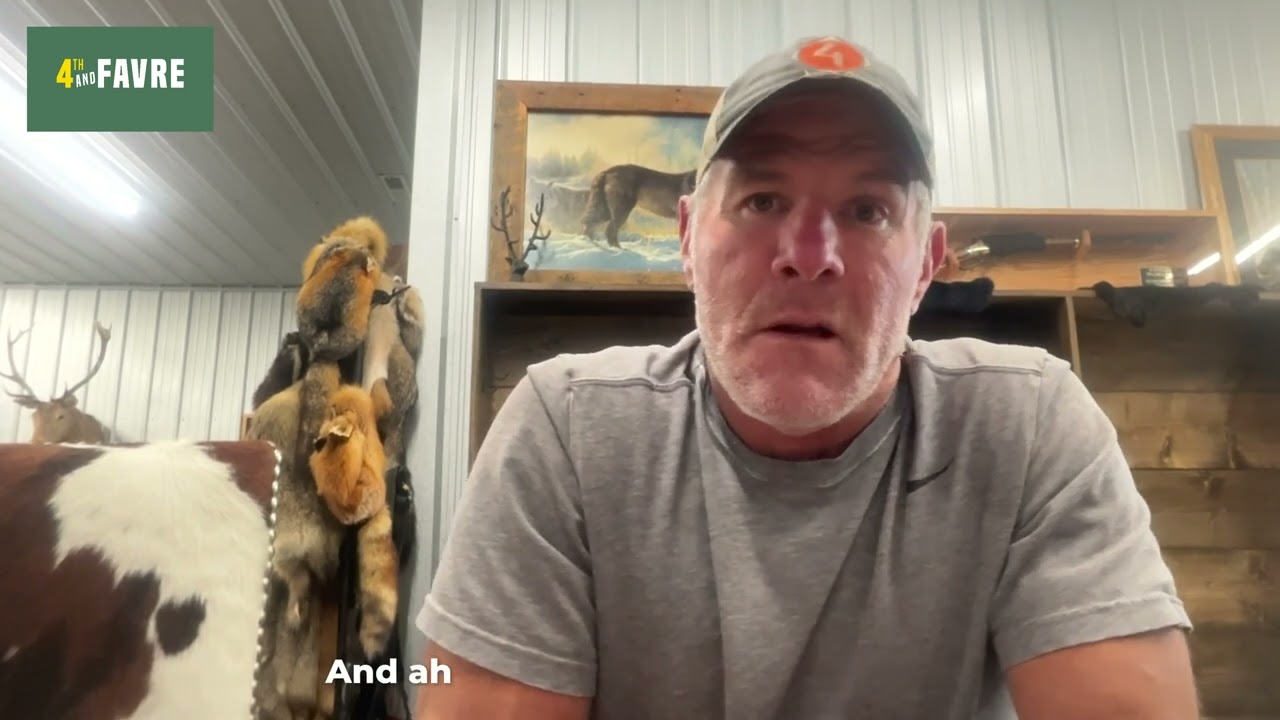 Favre Talks About Parkinson's Journey