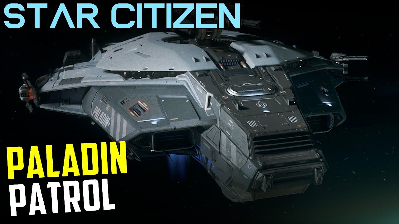 Paladin Gunship on Patrol - Multi-crew Star Citizen 4.3.2 - Hunt Frontier Fighters ft. @Zergo52