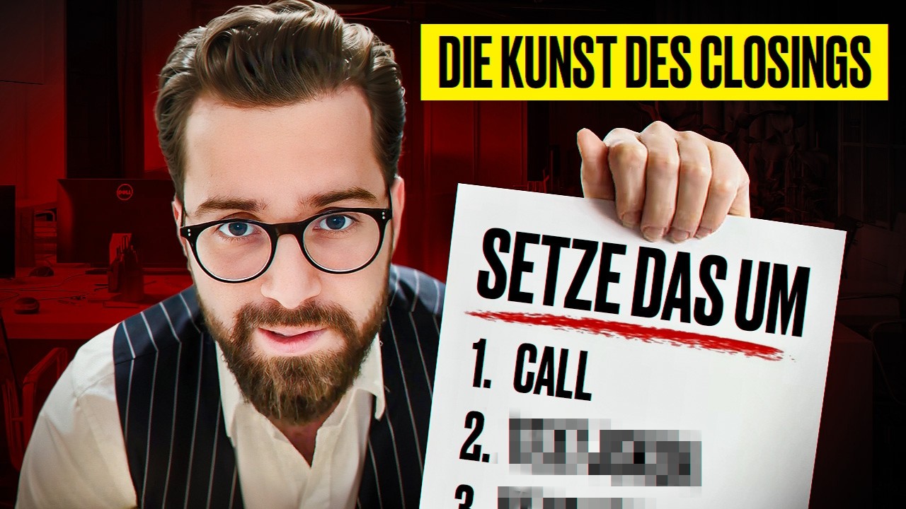 Die geheime Formel des Closings: Diese Schritte bringen dir mehr Abschlüsse