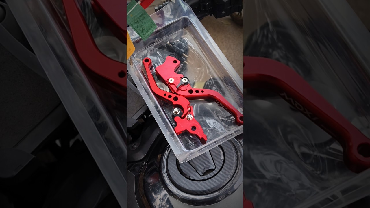 N160 Adjustable Levers | Break and Clutch Levers #bike #modification