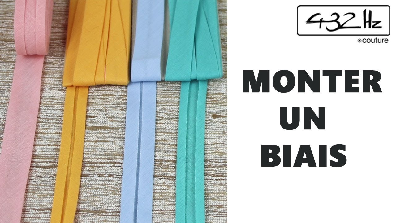 4 Façons de monter un biais + angle droit + concave/convexe.