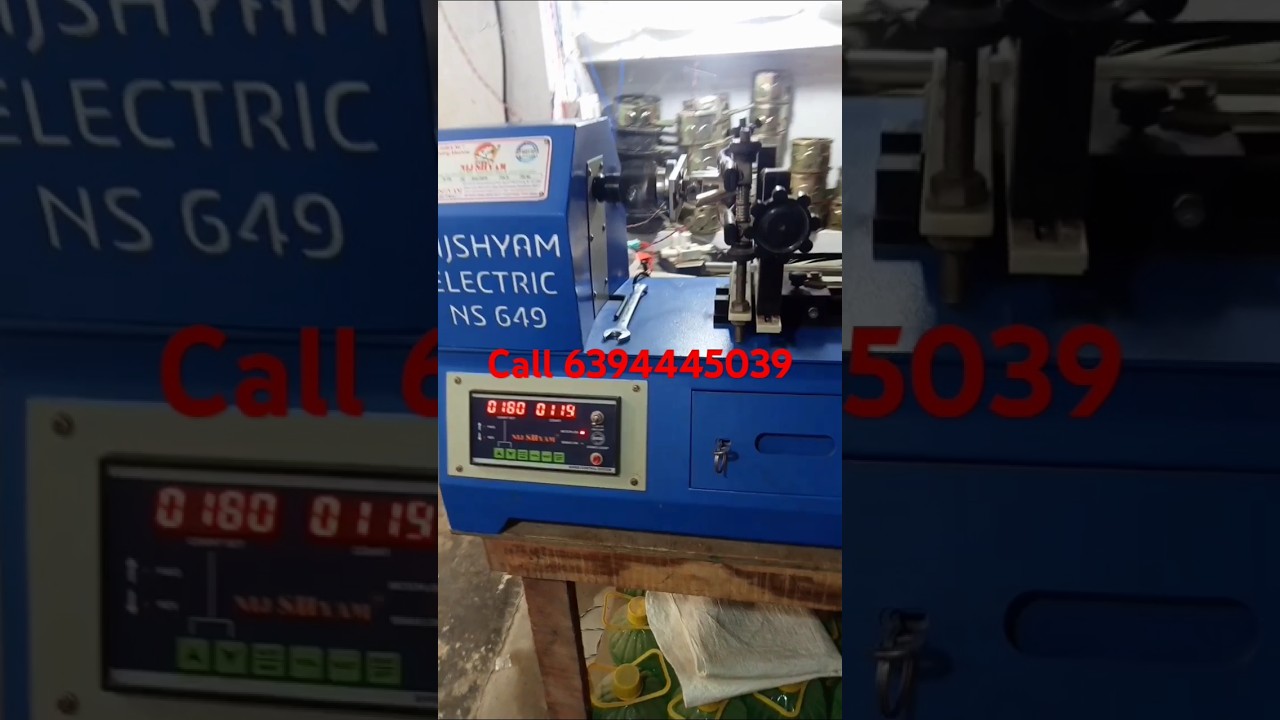 nijshyam winding machine | ceiling fan winding machine #windingmachine #ceilingfanrepair #ceilingfan