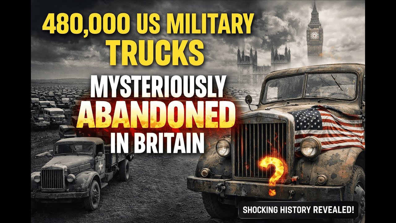 Why 480,000 American Military Trucks Were Abandoned After WWII