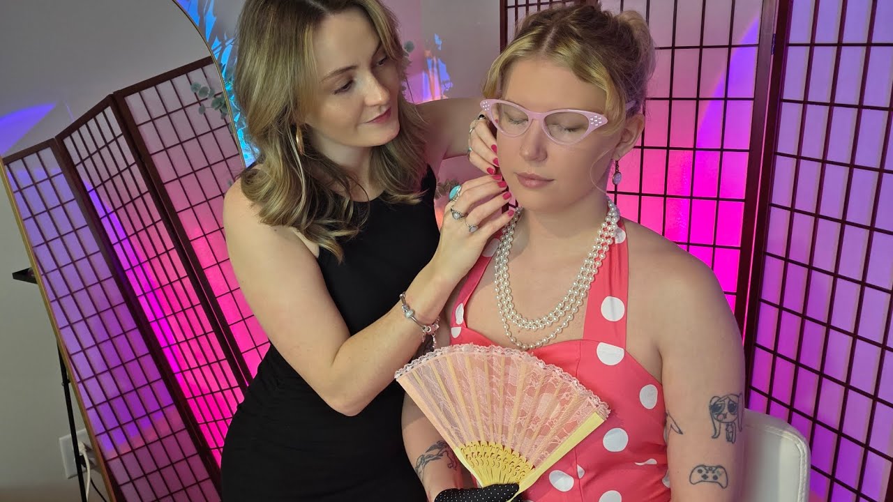 ASMR Perfectionist 1950's Hair, Makeup & Accessories With Finishing Touches ✨️ 