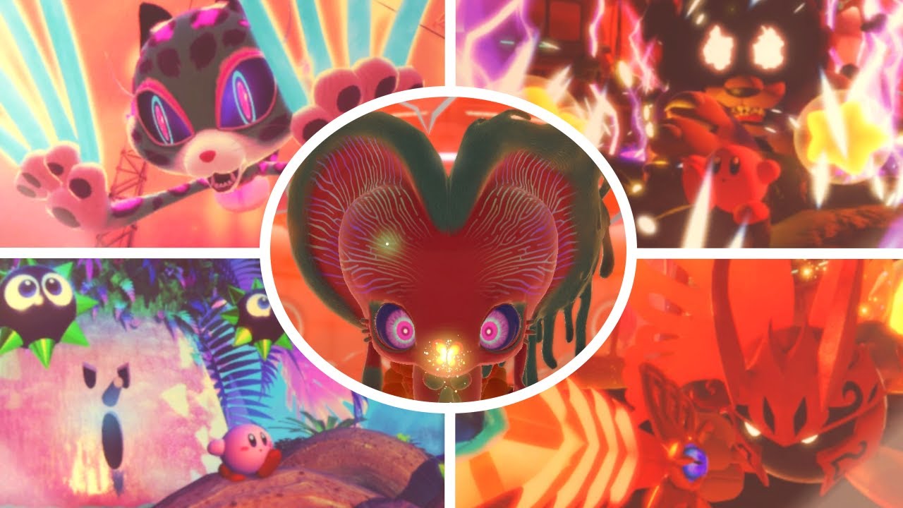 Kirby and the Forgotten Land - World 8: Isolated Isles: Forgo Dreams - No Damage 100% Walkthrough
