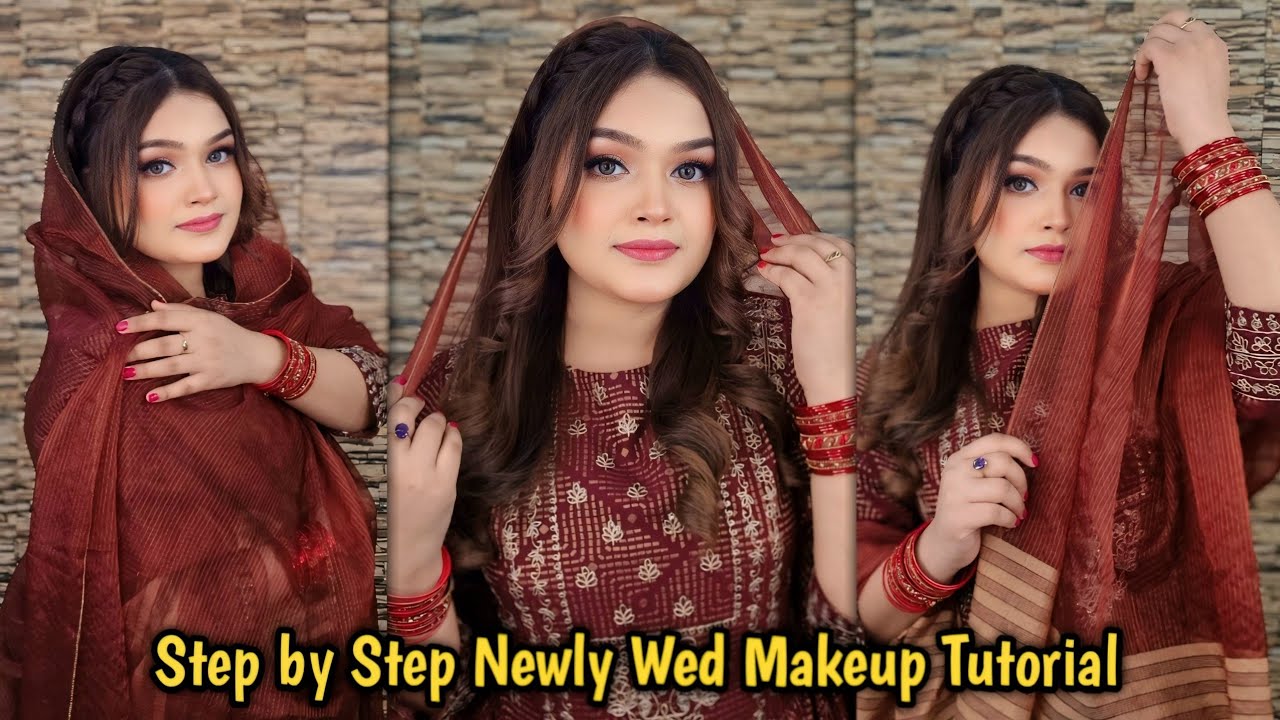 Makeup Tutorial for Newly Wed Brides | Bright & Festive ONE BRAND TUTORIAL for Newly Married Girls..