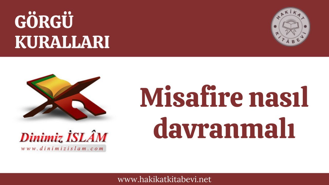 Misafire nasıl davranmalı | Görgü Kuralları