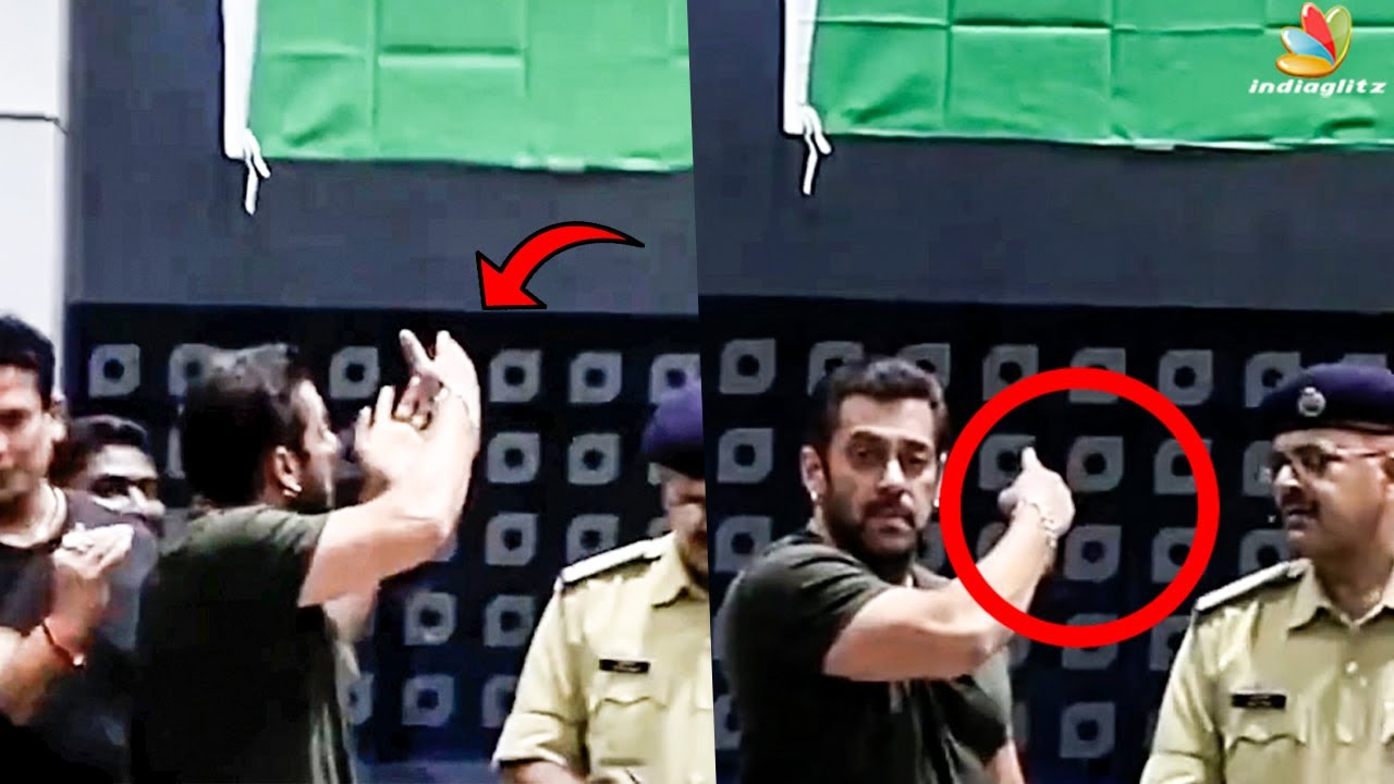 Salman Khan Hoists Flag with Mumbai Police😱 | Does THIS REFERENCE