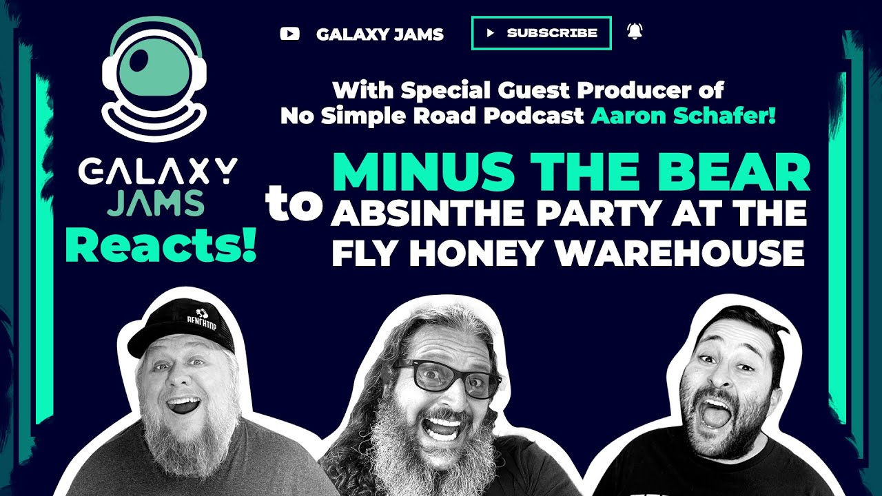 Minus The Bear | Absinthe Party At The Fly Honey Warehouse | Reaction with Aaron Schafer